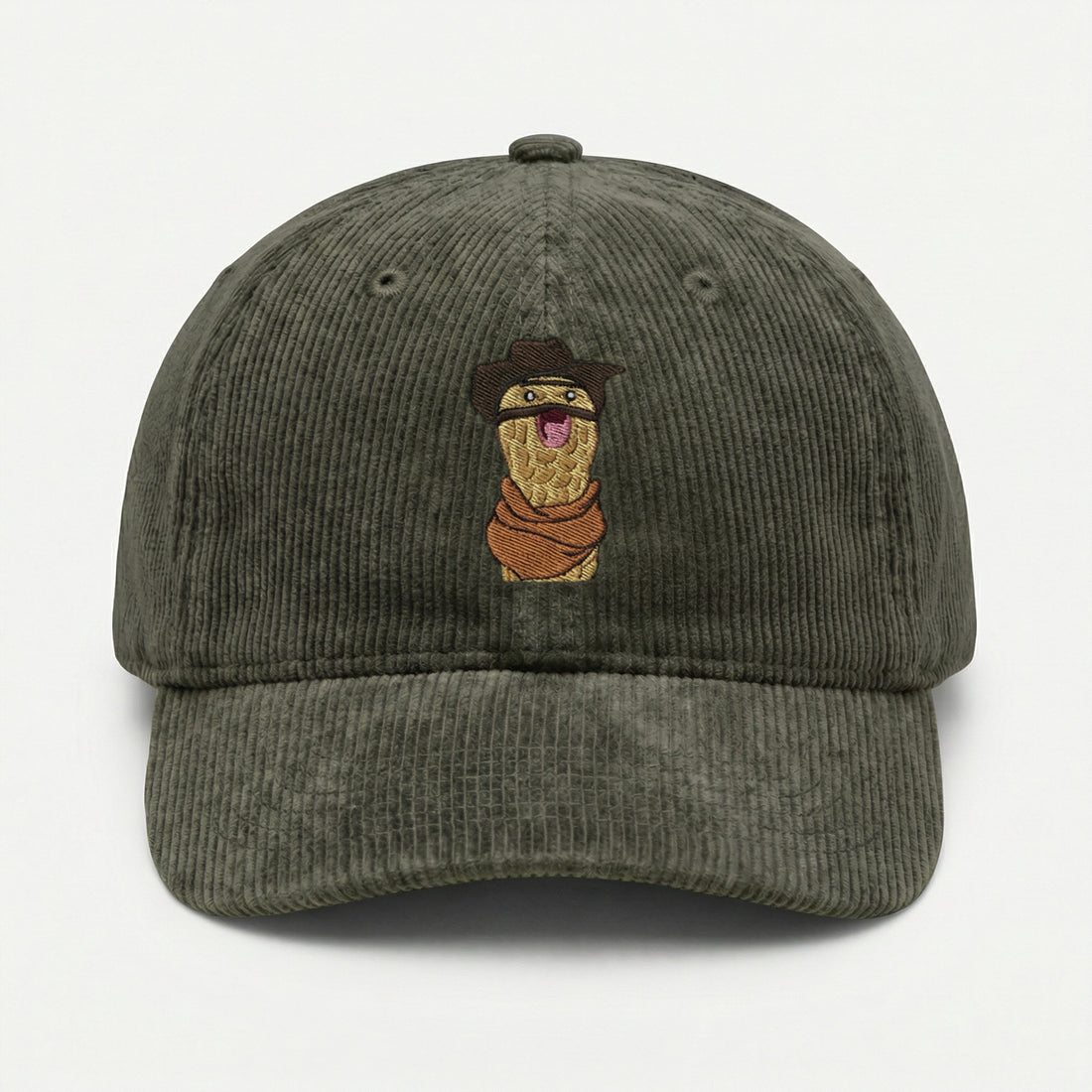 Custom Burnt Peanut Meme Embroidered Hat – Funny Viral Dad Cap