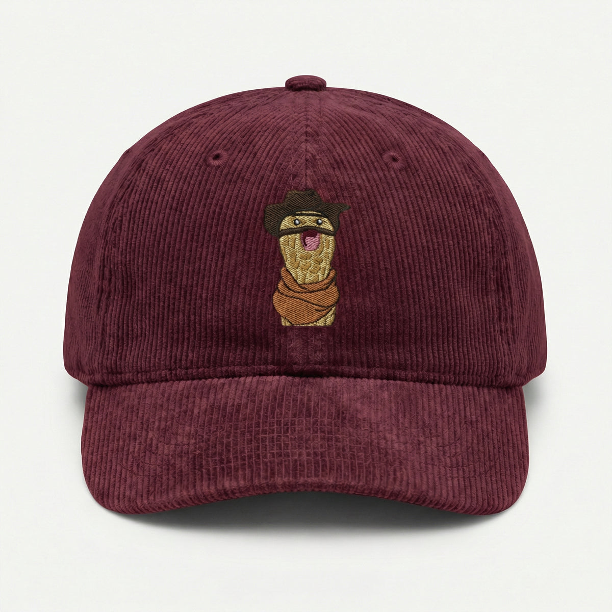 Custom Burnt Peanut Meme Embroidered Hat – Funny Viral Dad Cap