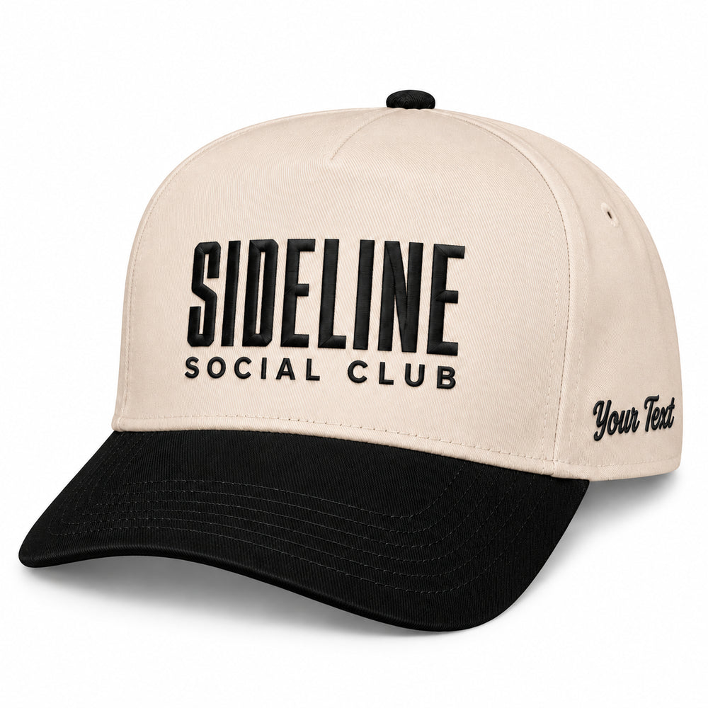 Sideline Social Club Hat, Youth Sports Game Day Snapback