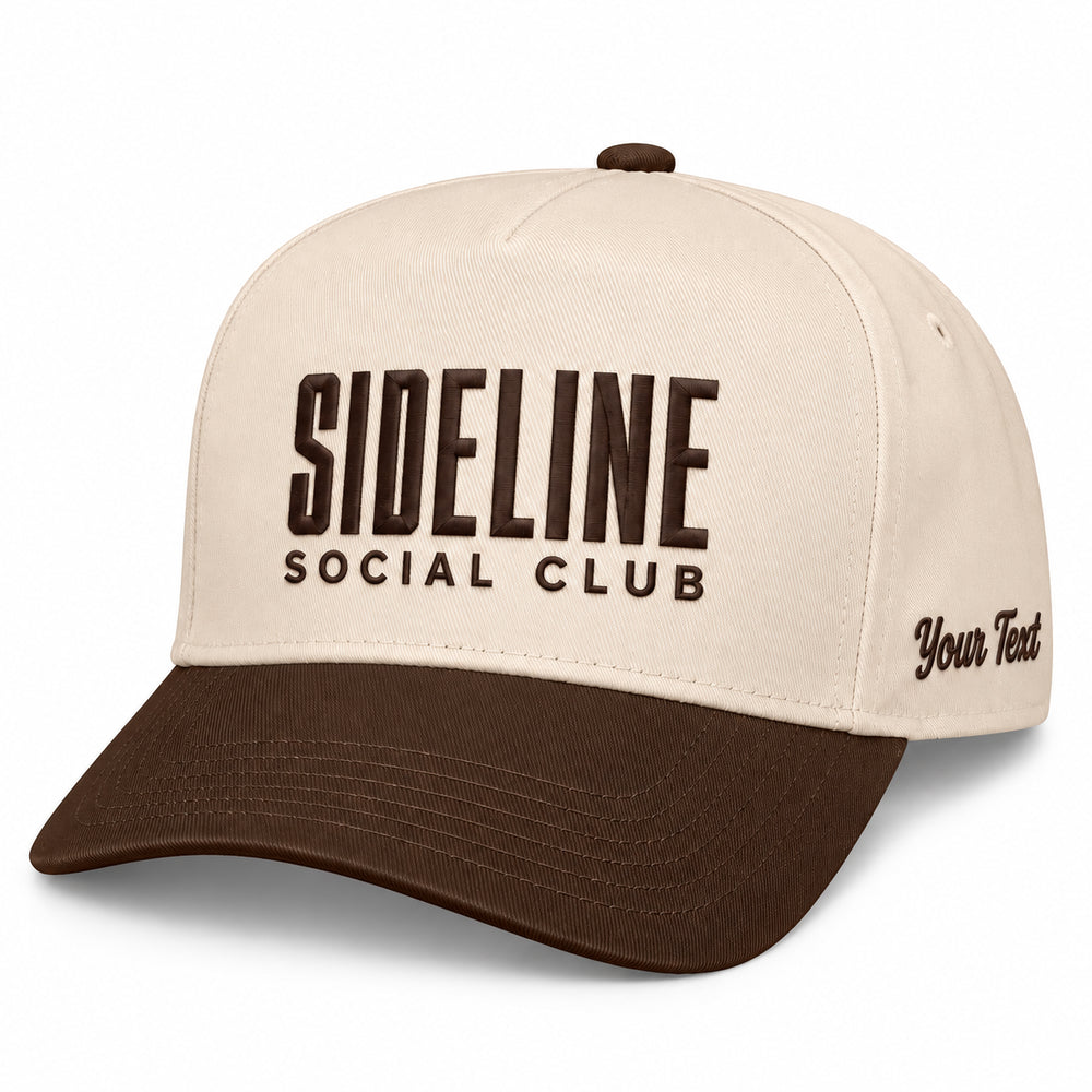 Sideline Social Club Hat, Youth Sports Game Day Snapback