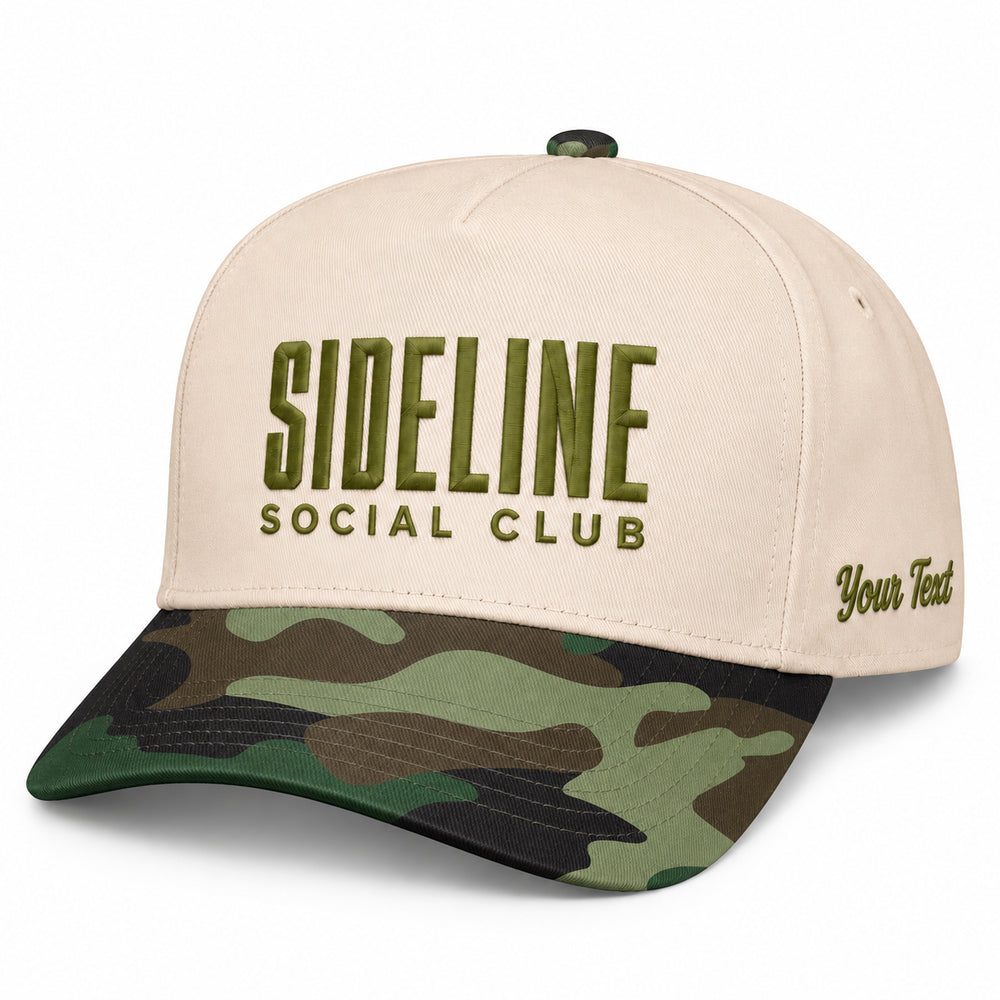 Sideline Social Club Hat, Youth Sports Game Day Snapback