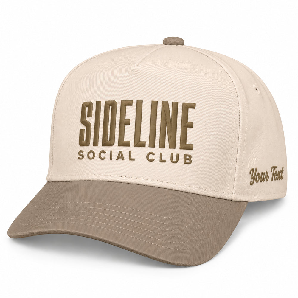 Sideline Social Club Hat, Youth Sports Game Day Snapback