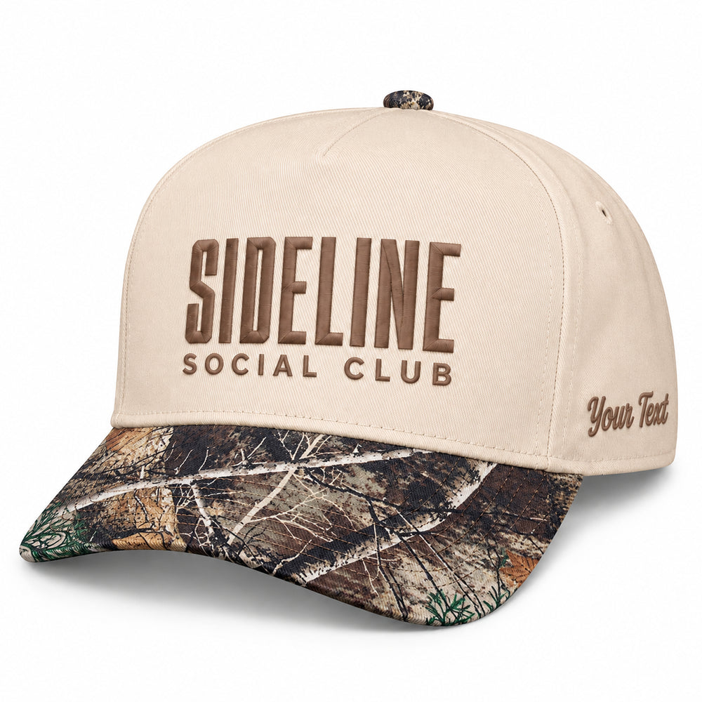 Sideline Social Club Hat, Youth Sports Game Day Snapback