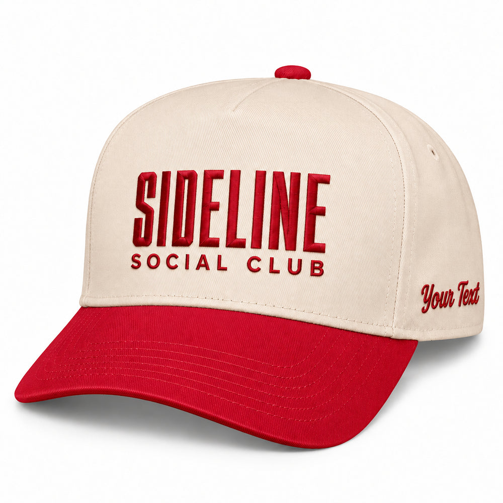 Sideline Social Club Hat, Youth Sports Game Day Snapback