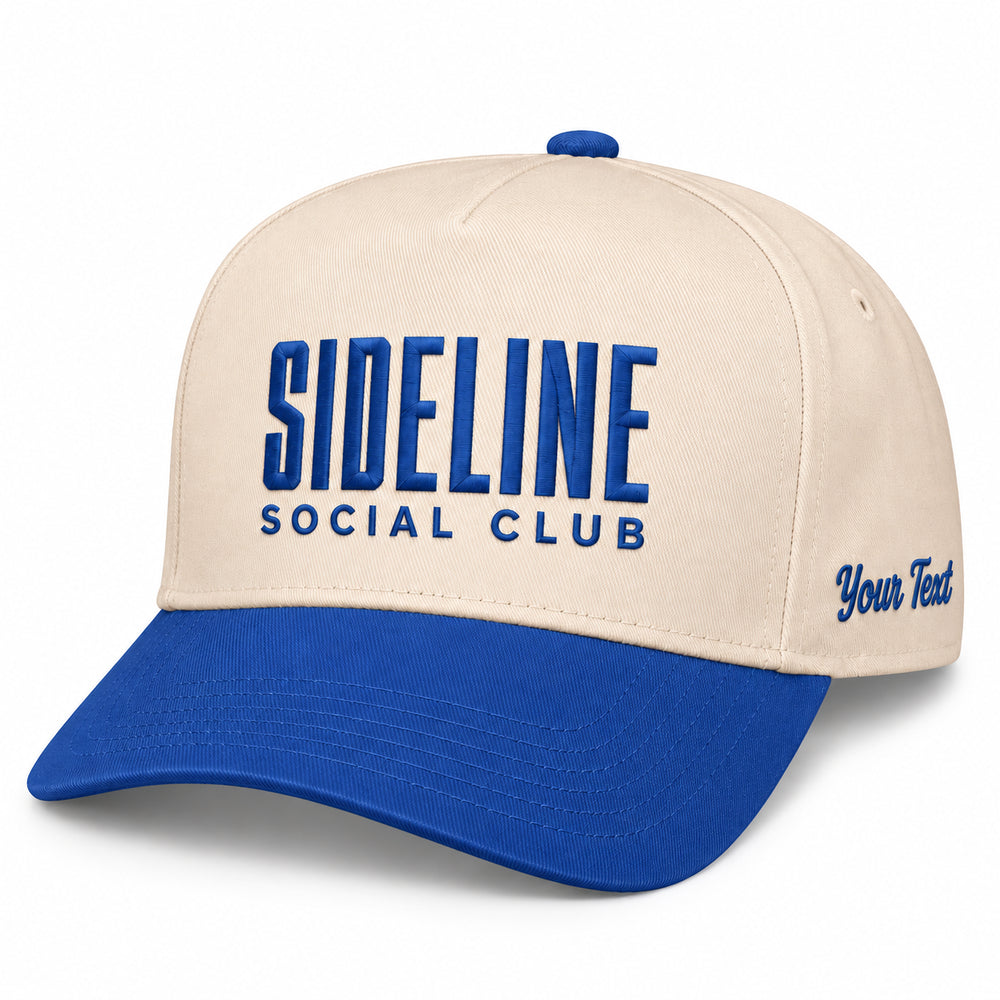 Sideline Social Club Hat, Youth Sports Game Day Snapback