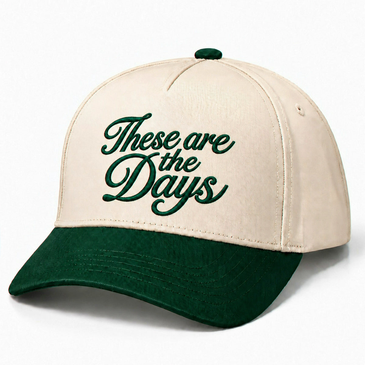 These Are The Days Hat, Nostalgic Summer Vacation Snapback