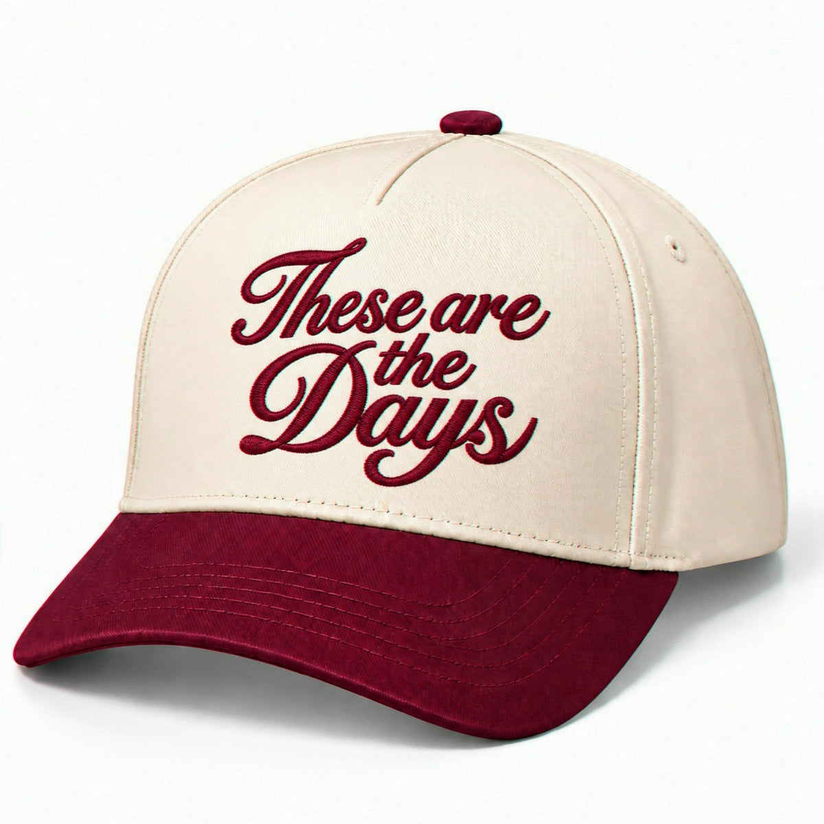 These Are The Days Hat, Nostalgic Summer Vacation Snapback