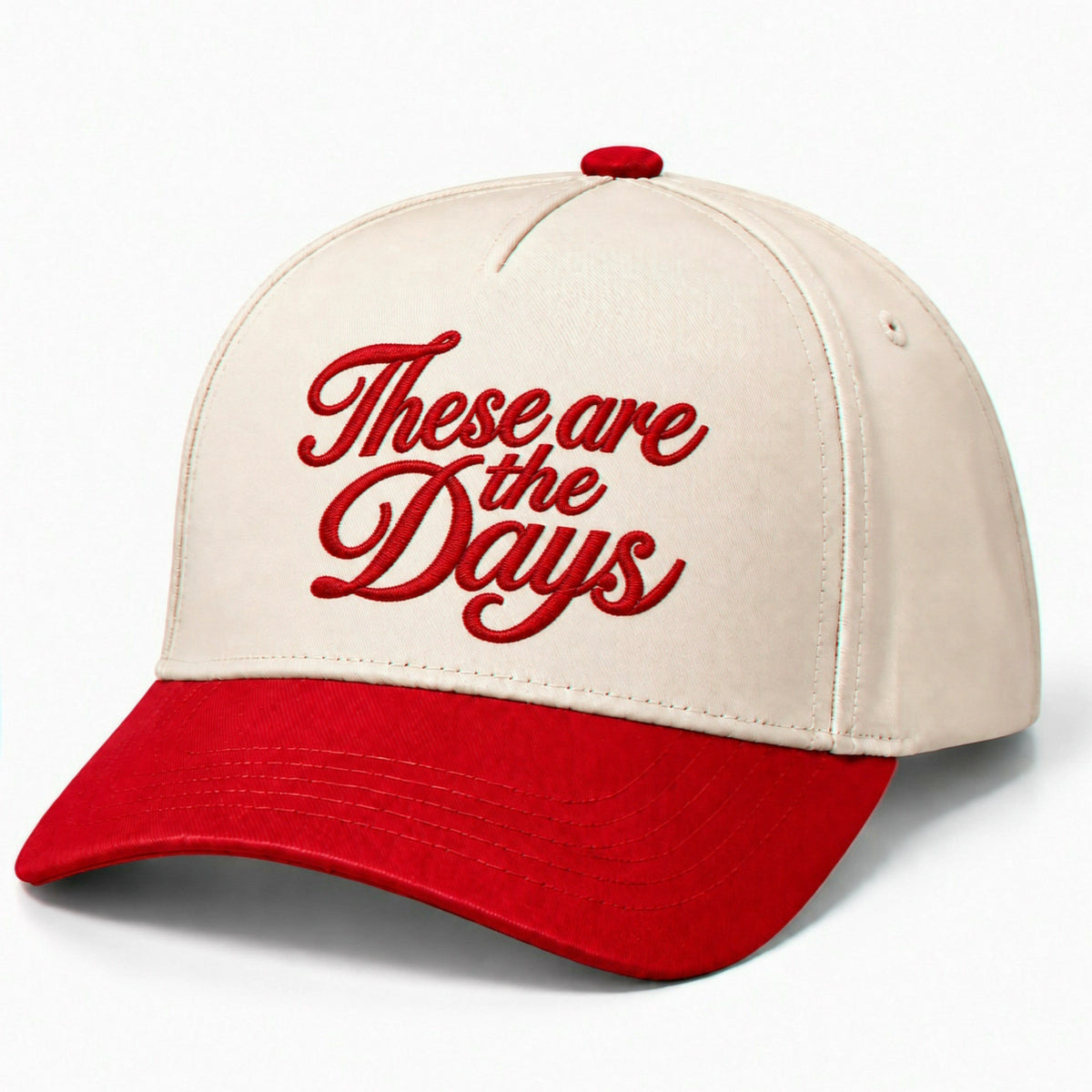 These Are The Days Hat, Nostalgic Summer Vacation Snapback