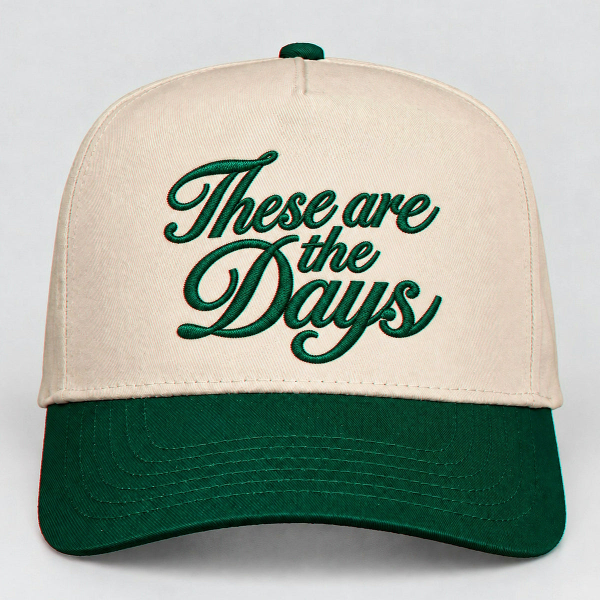 These Are The Days Hat, Nostalgic Summer Vacation Snapback